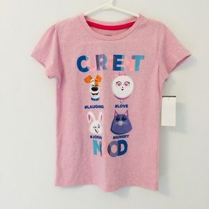 New Secret Life of Pets T-Shirt - Size 5